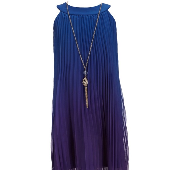 Tween Diva Girls Other - 🆕 Tween Diva Girls Ombré Pleated Dress